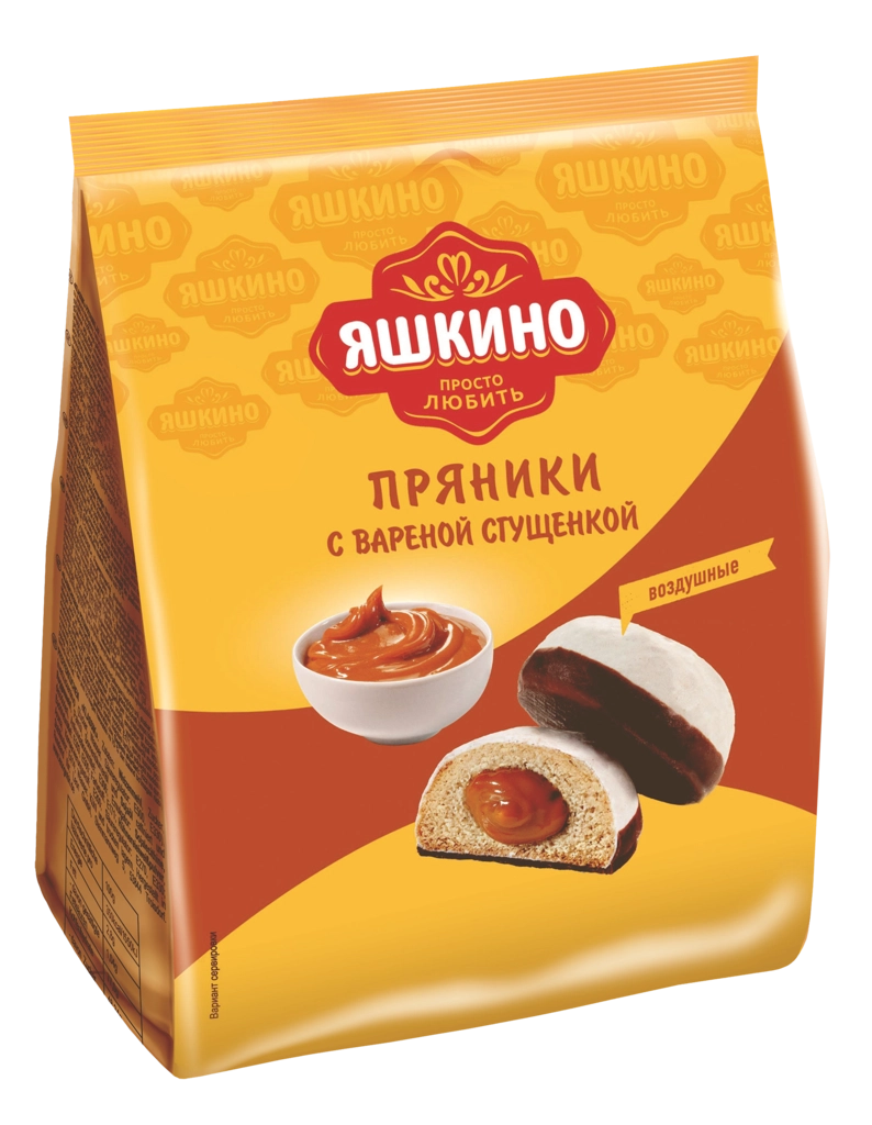Пряники ЯШКИНО с вареной сгущенкой
